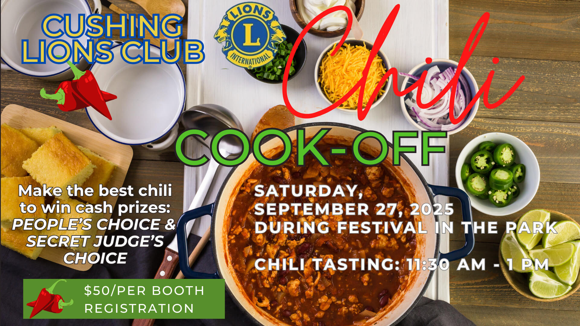 CLICK HERE for information and competitor registration. 