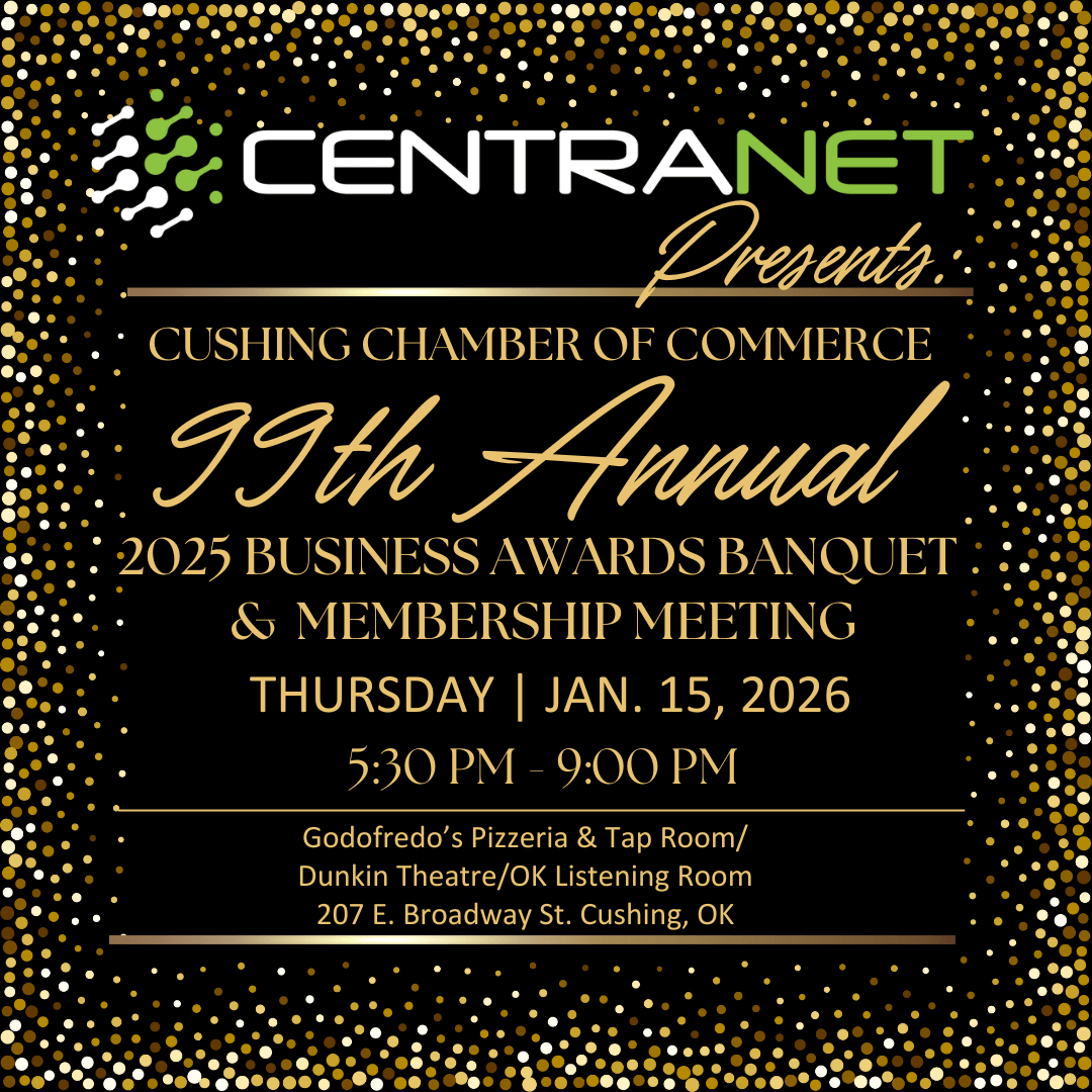 Cushing Chamber Annual Banquet Invitation