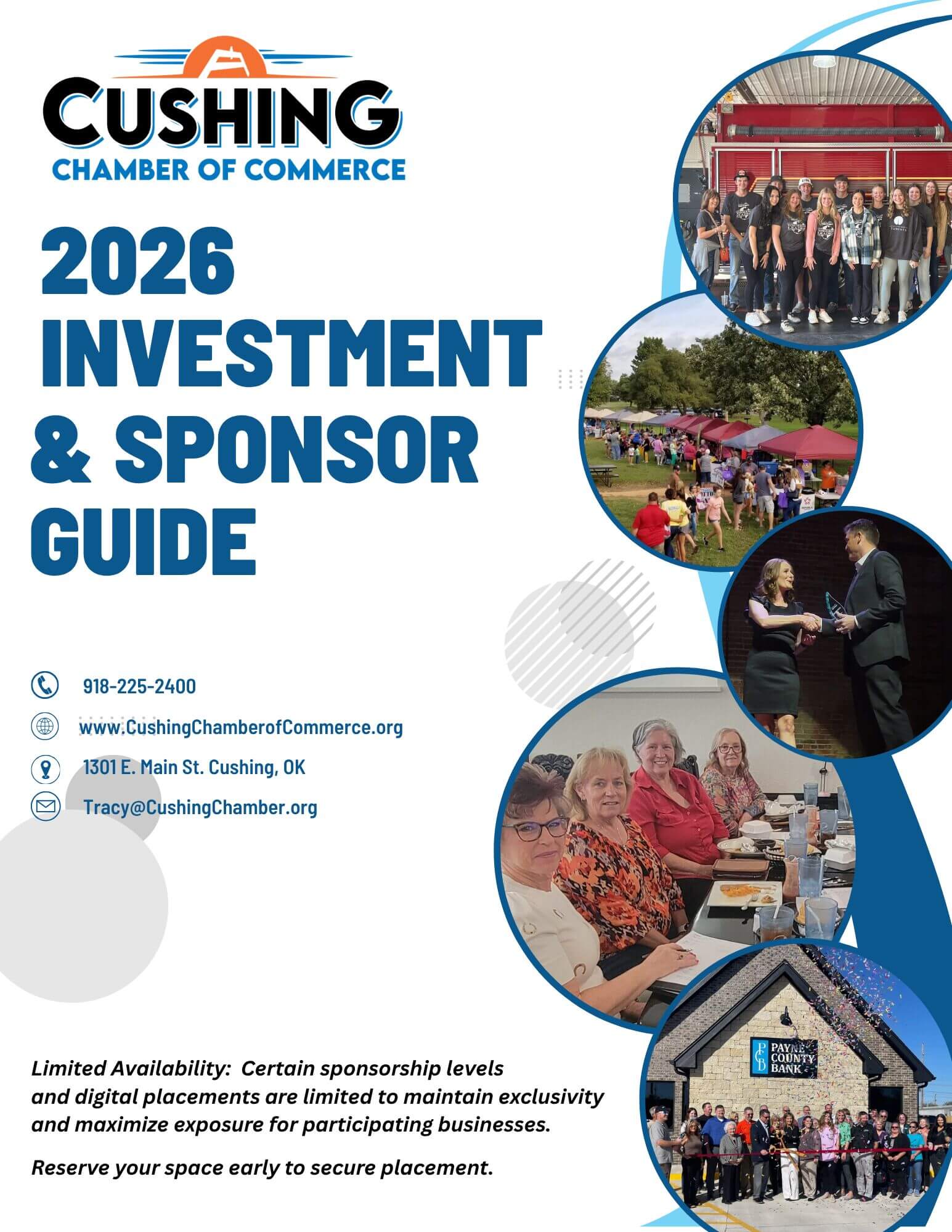 2026 iNVESTMENT &amp; SPONSOR GUIDE (8.5 x 11 in)