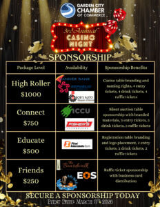 Sponsors Announcement