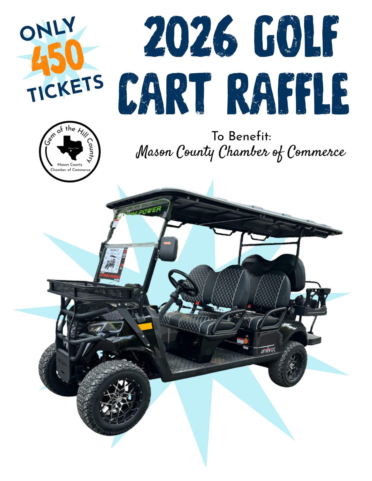 Social Media Photo - Golf Cart Raffle 2026