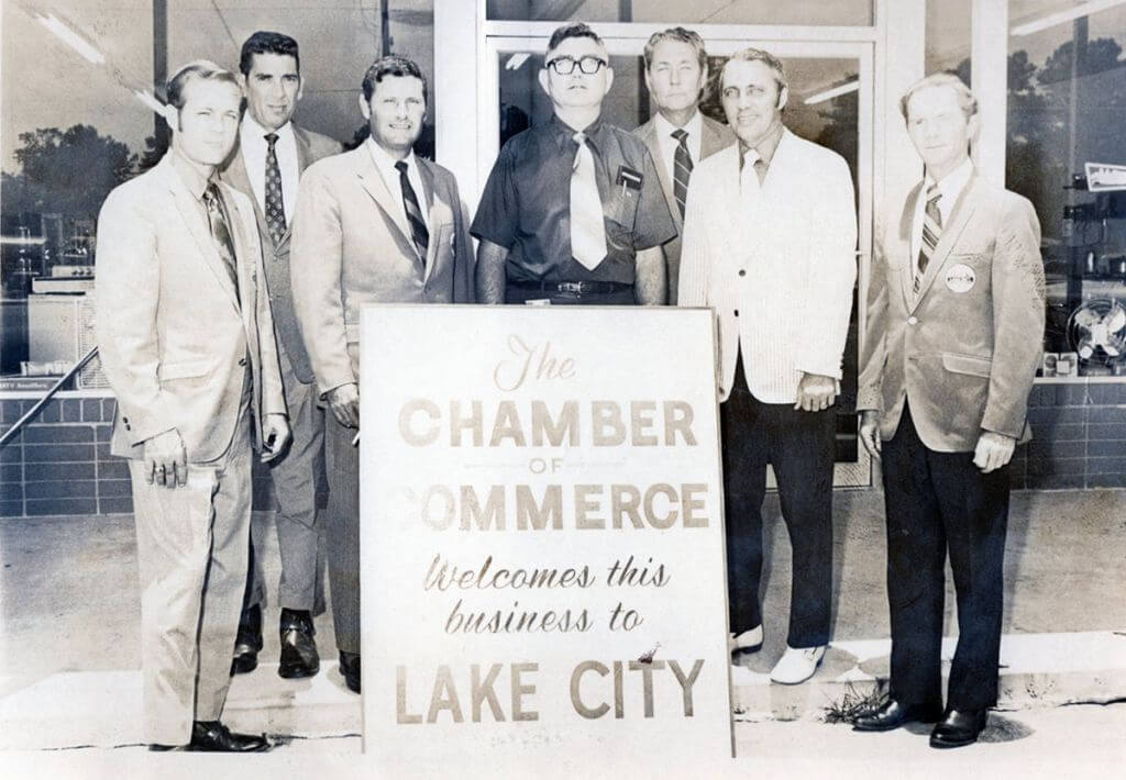 Lake City Chamber Officials historic photo