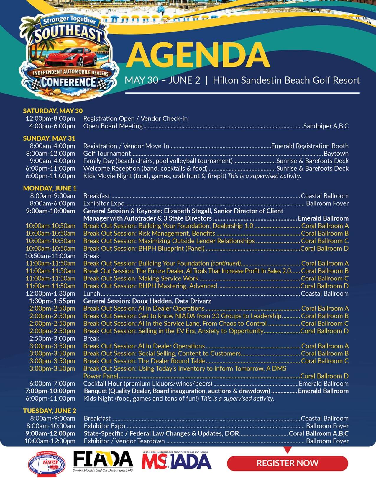 2026 Convention Agenda