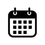 calendar image for newsletter