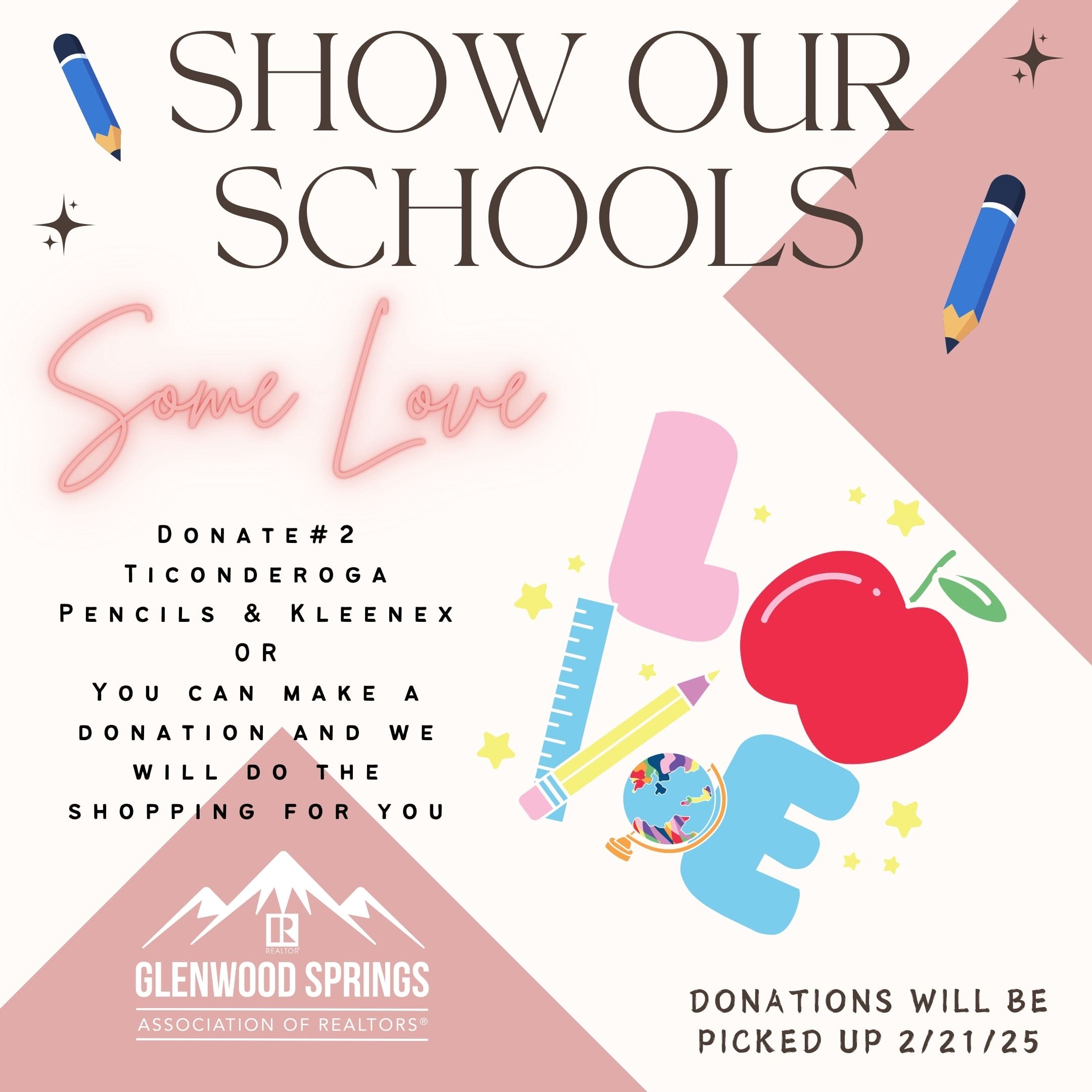 School love flyer