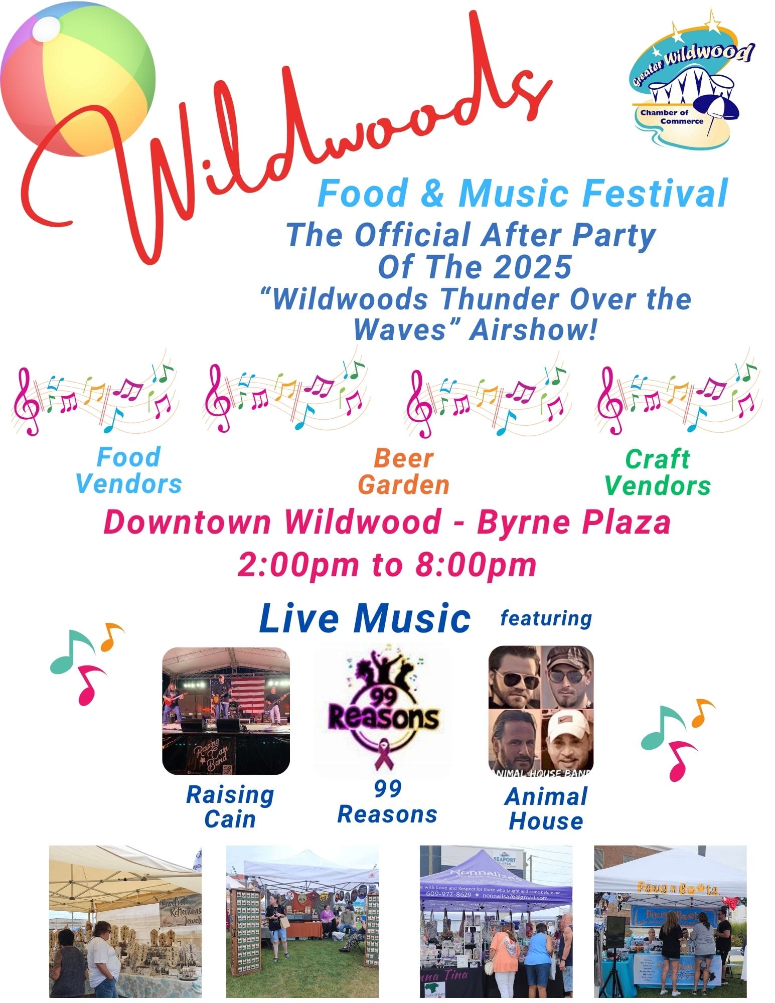 Wildwoods Food and Music FLYER