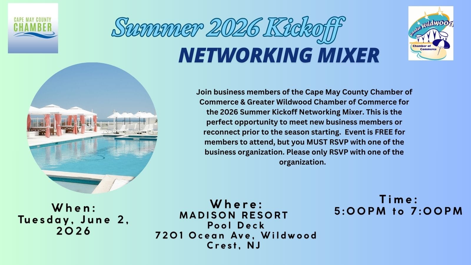 2026 Summer Kickoff Networking