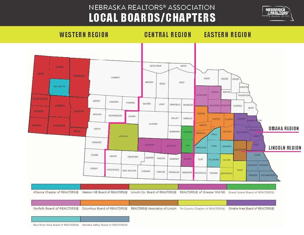 Local Boards Chapters Map 2025