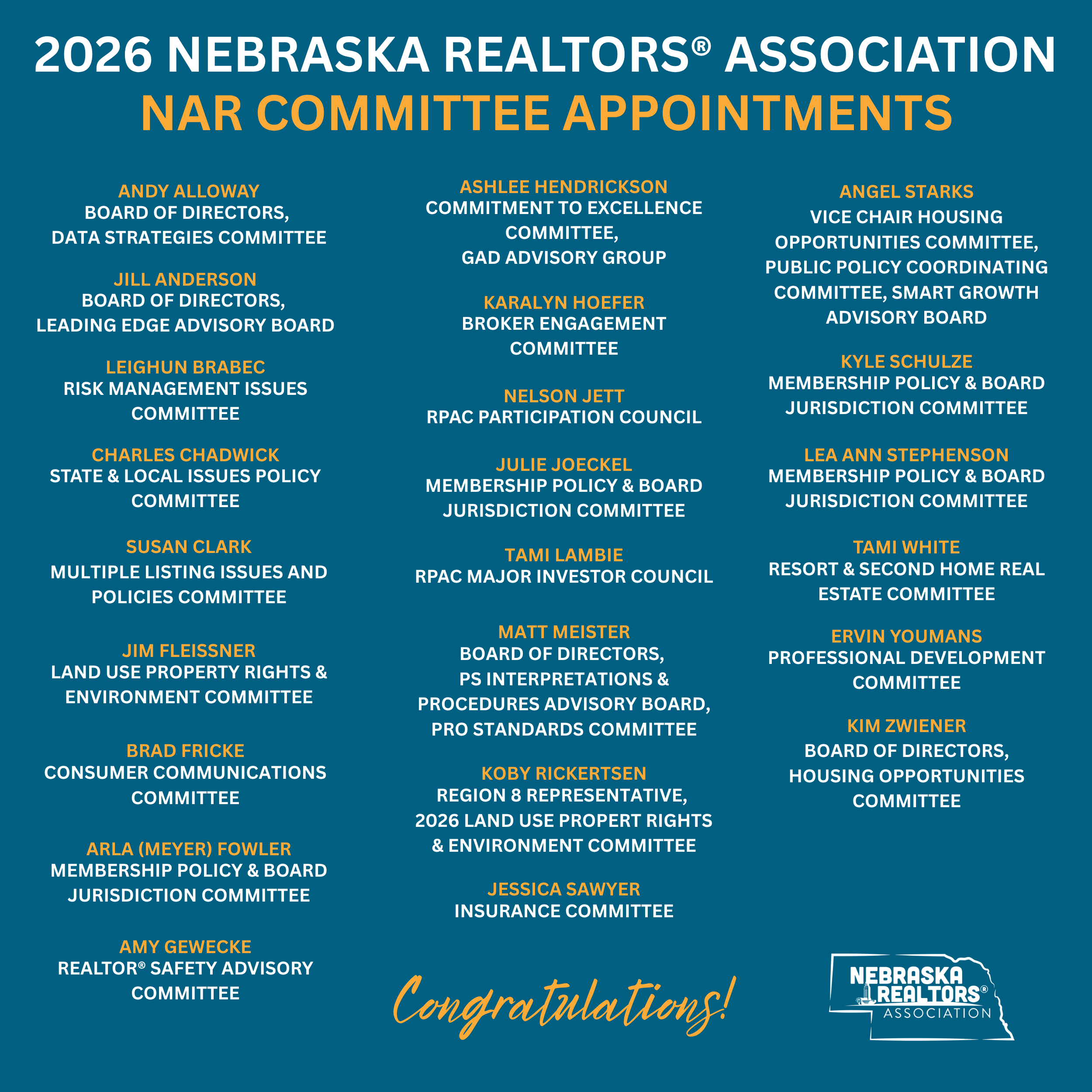 2026 NEBRASKA REALTORS® ASSOCIATION