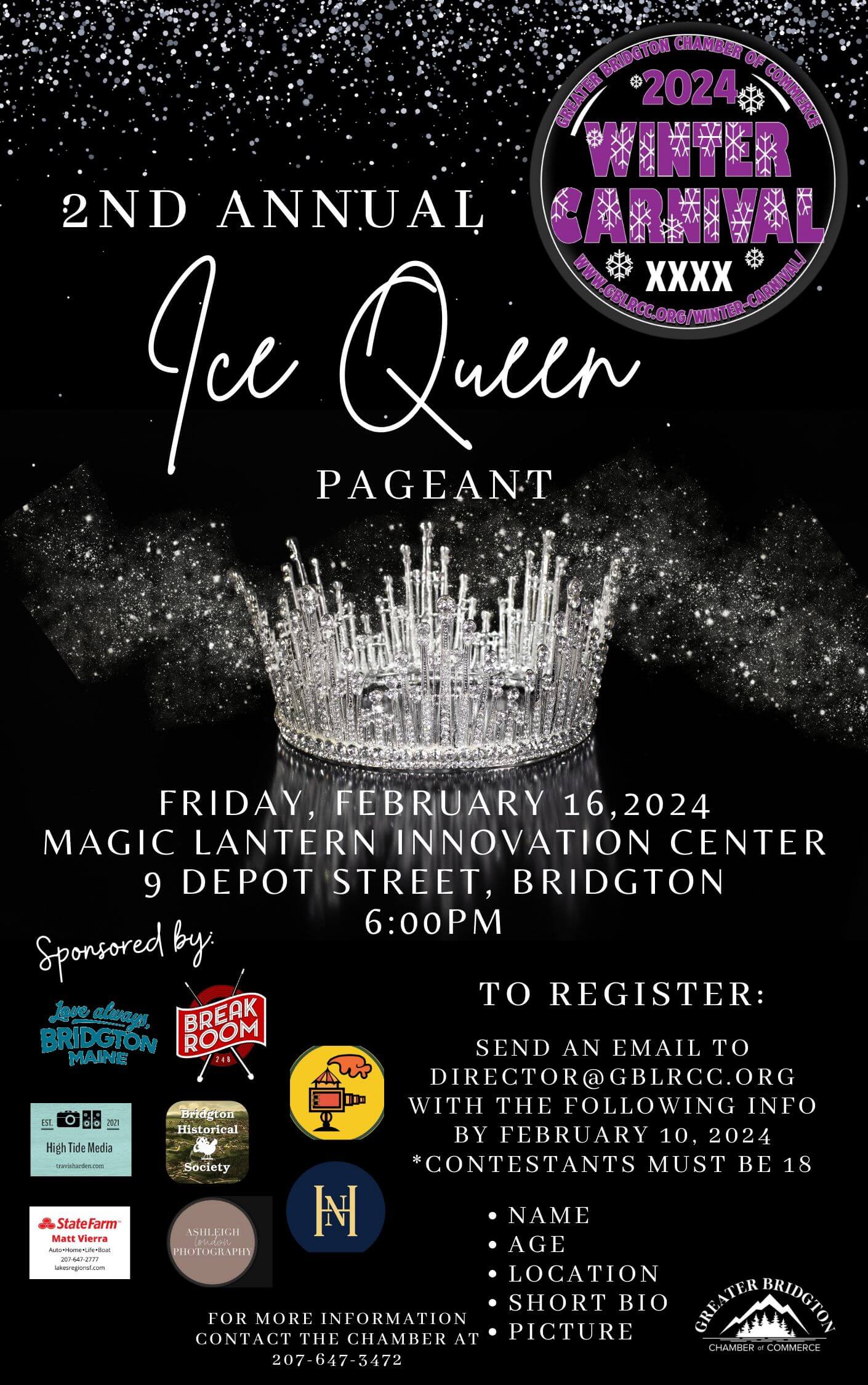 ICE Queen Poster 2024