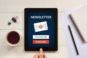 Subscribe,Newsletter,Concept,On,Tablet,Screen,With,Office,Objects,On Subscribe,Newsletter,Concept,On,Tablet,Screen,With,Office,Objects,On