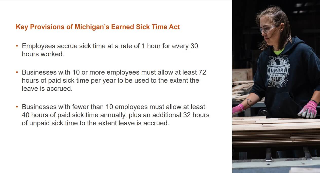 Michigan Earned Sick Time Act