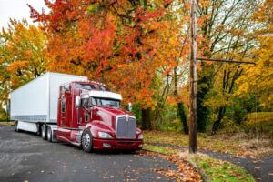 Industrial,Long,Hauler,Carrier,Burgundy,Big,Rig,Semi,Truck,With Industrial,Long,Hauler,Carrier,Burgundy,Big,Rig,Semi,Truck,With