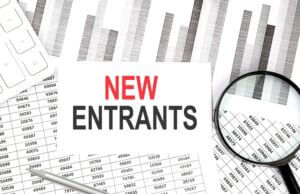 New,Entrants,Text,On,The,Paper,With,Calculator,pen,On,The