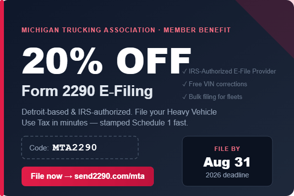 Send 2290 MTA Member Offer