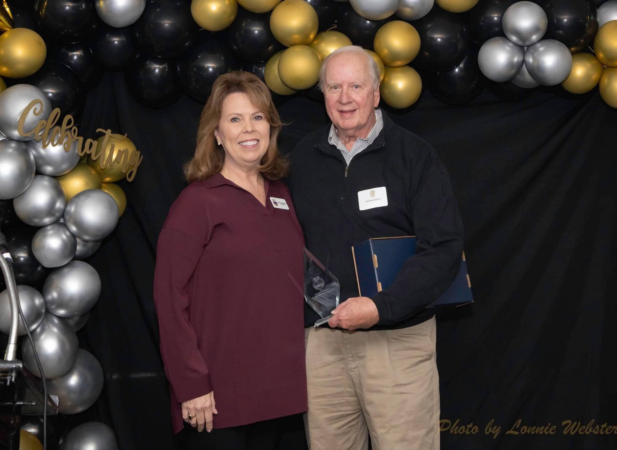 2004 Volunteers of the year Velda and Al Schackelford