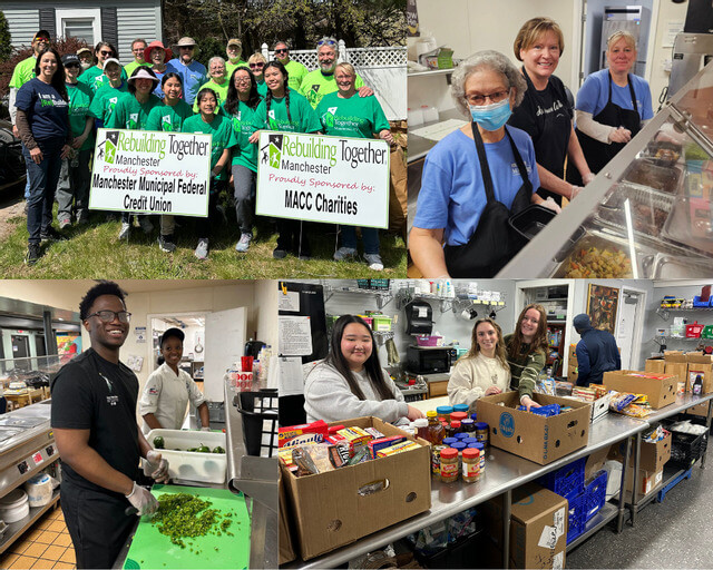 MACC Charities Volunteers collage photo