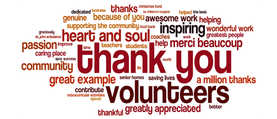 volunteer word cloud