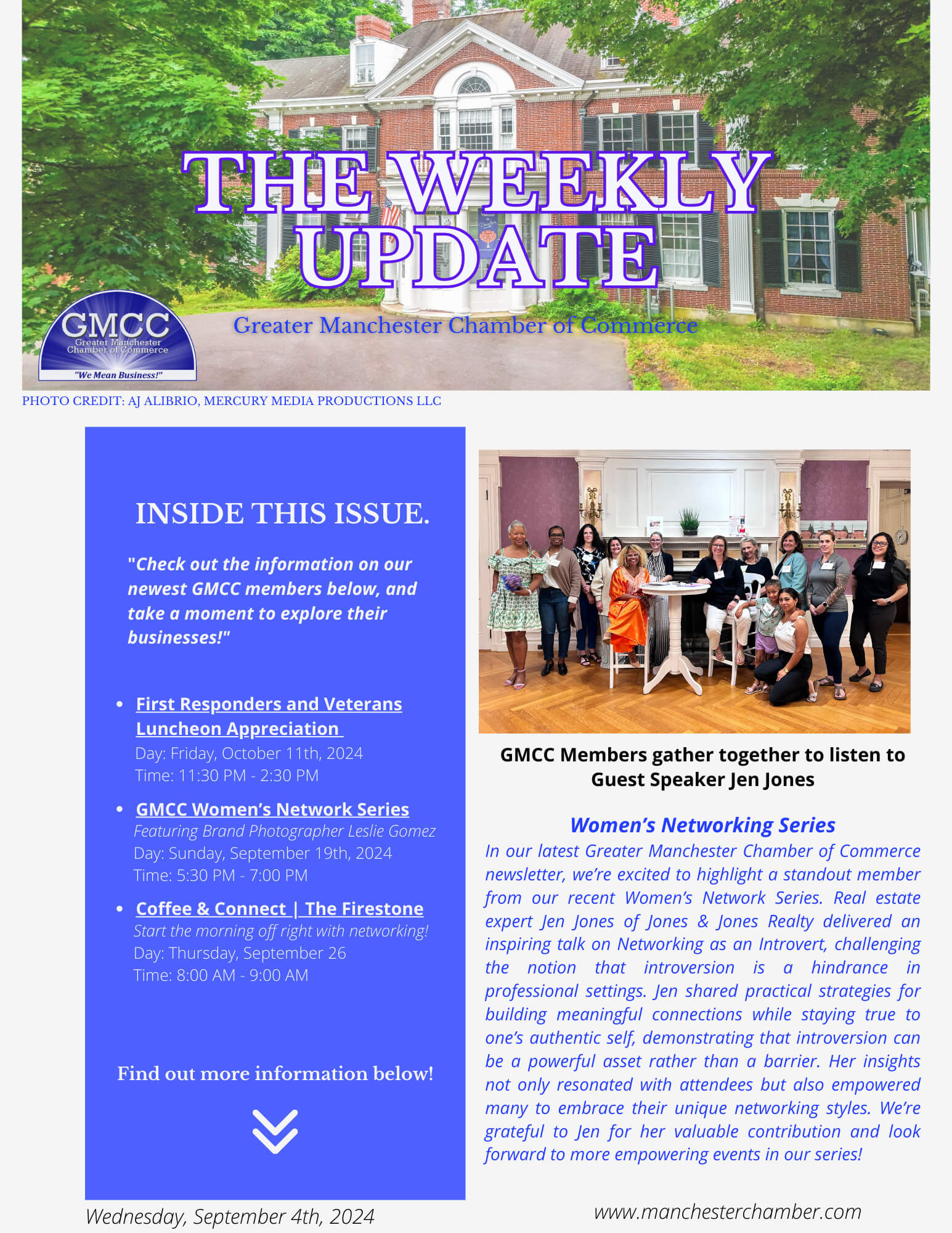 Dark Brown Elegant And Professional Business The Weekly Update Newsletter Flyer (28)