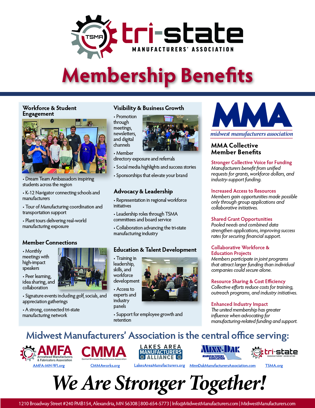 TSMA Member Benefits 2026 TSMA Member Benefits 2026