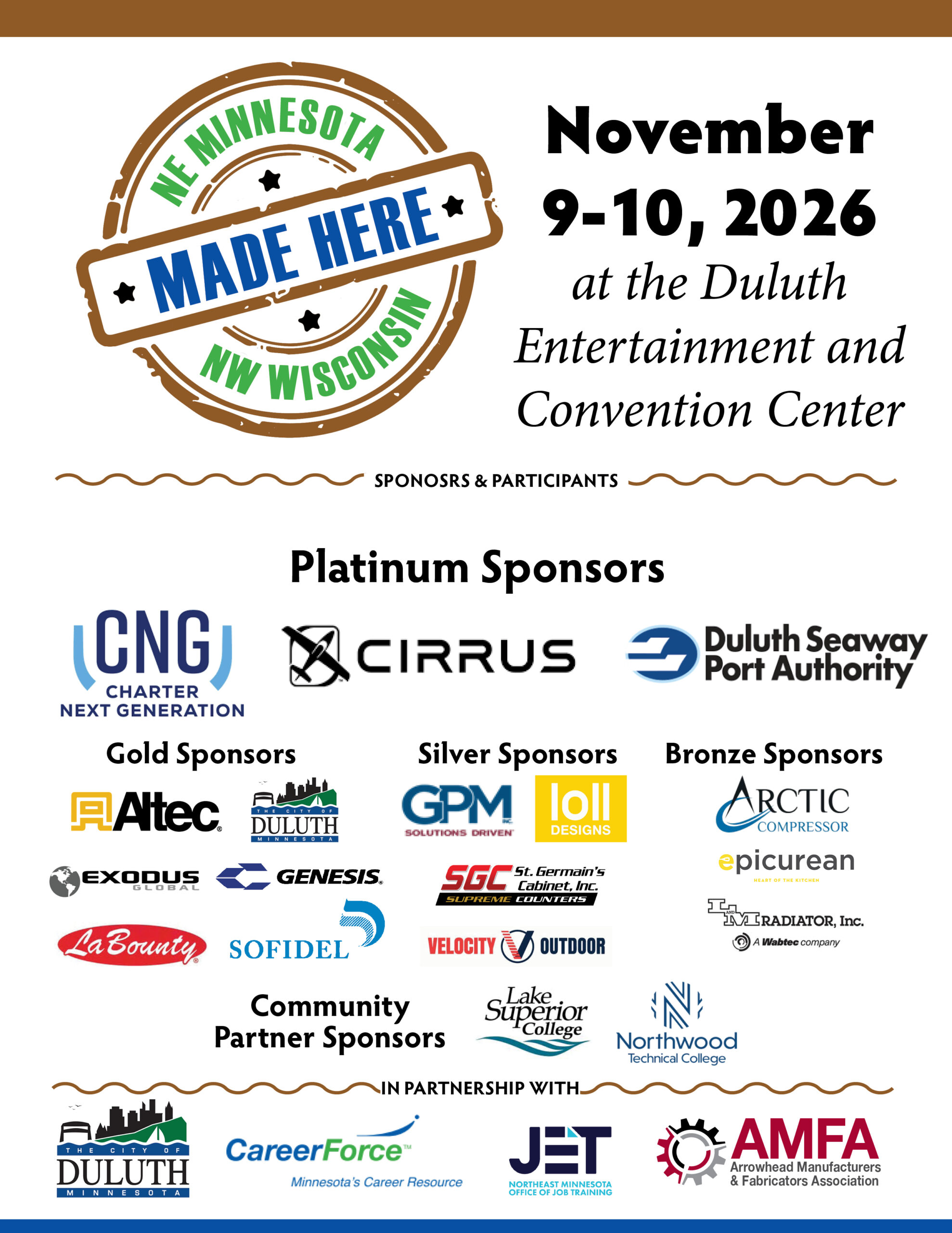 MADE Here Exhibitors MADE Here Exhibitors