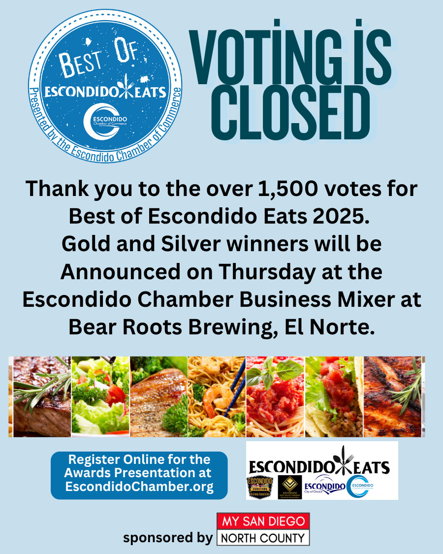 Voting is closed best of escondido 2025 lr