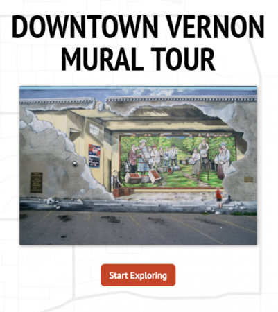 Downtown Vernon Attractions Mural Tour