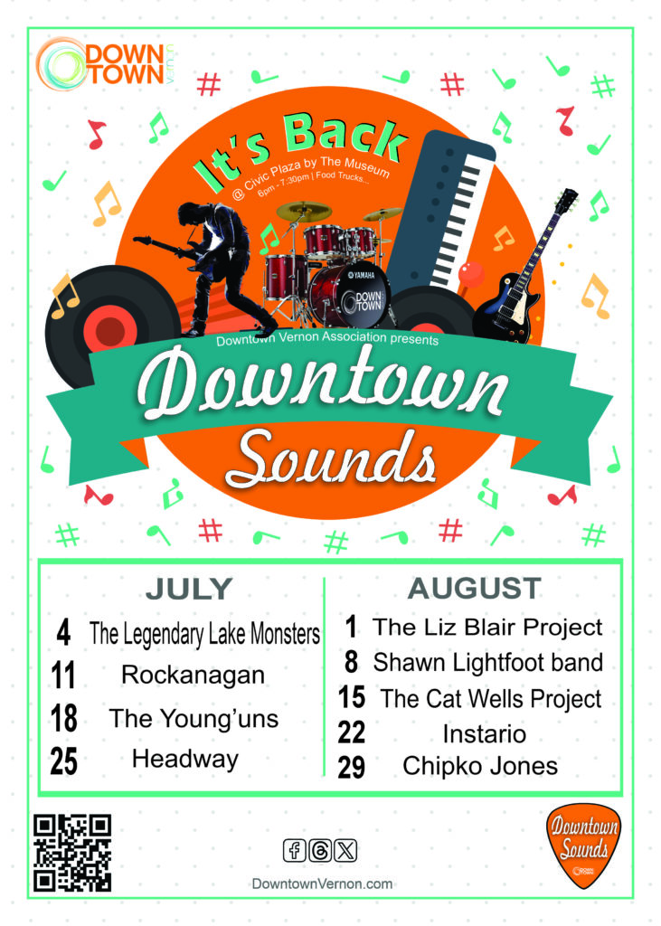 2024 Downtown Sounds Poster