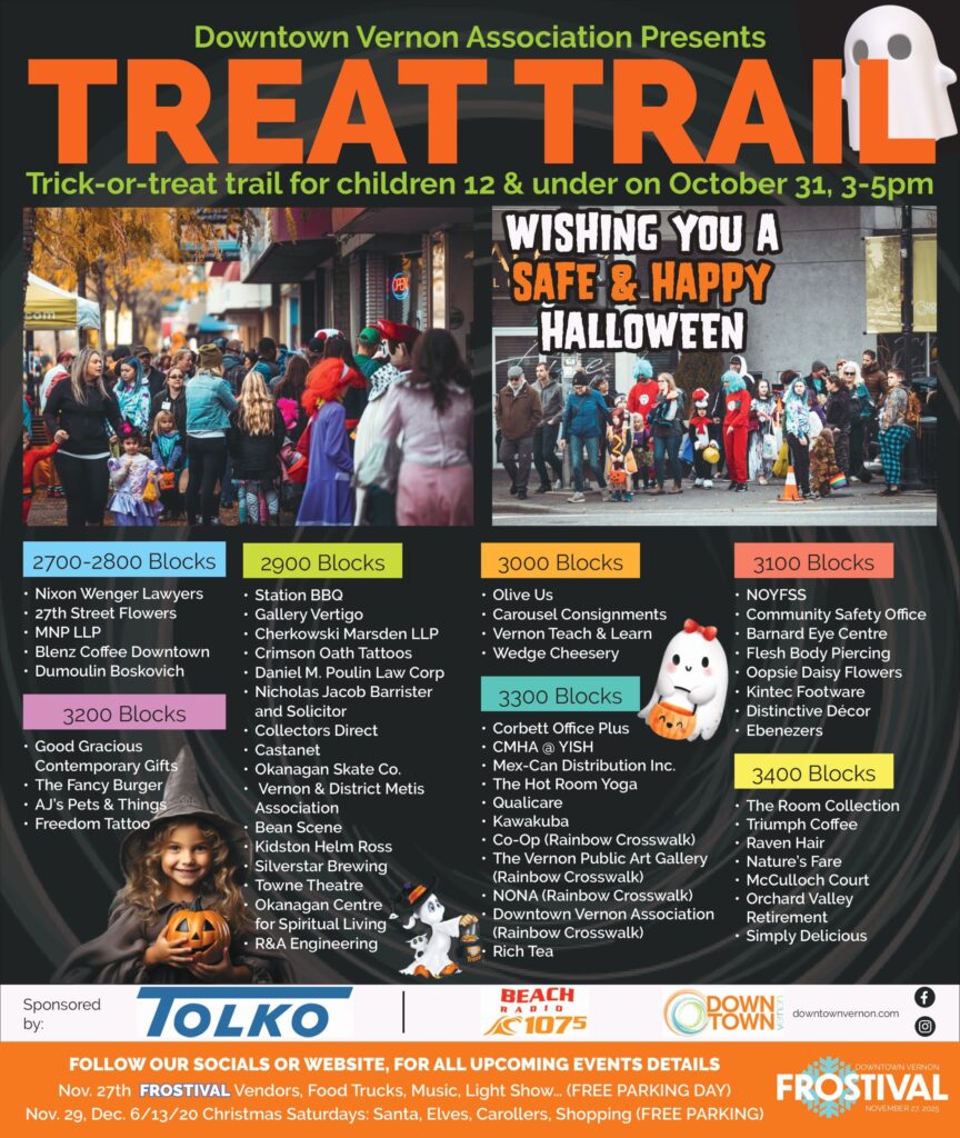 2025 Treat Trail Businesses