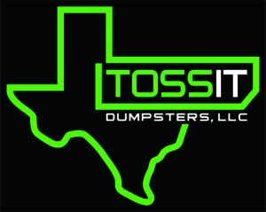 Toss It Dumpster logo