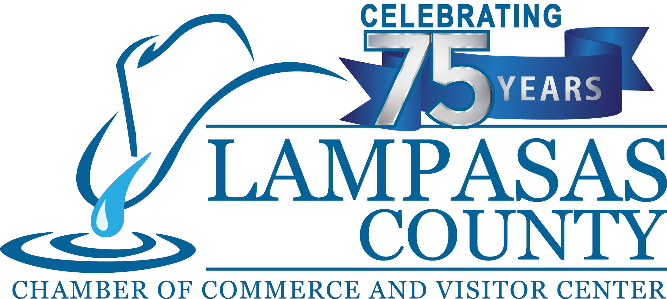 Chamber 75 Anniversary Logo