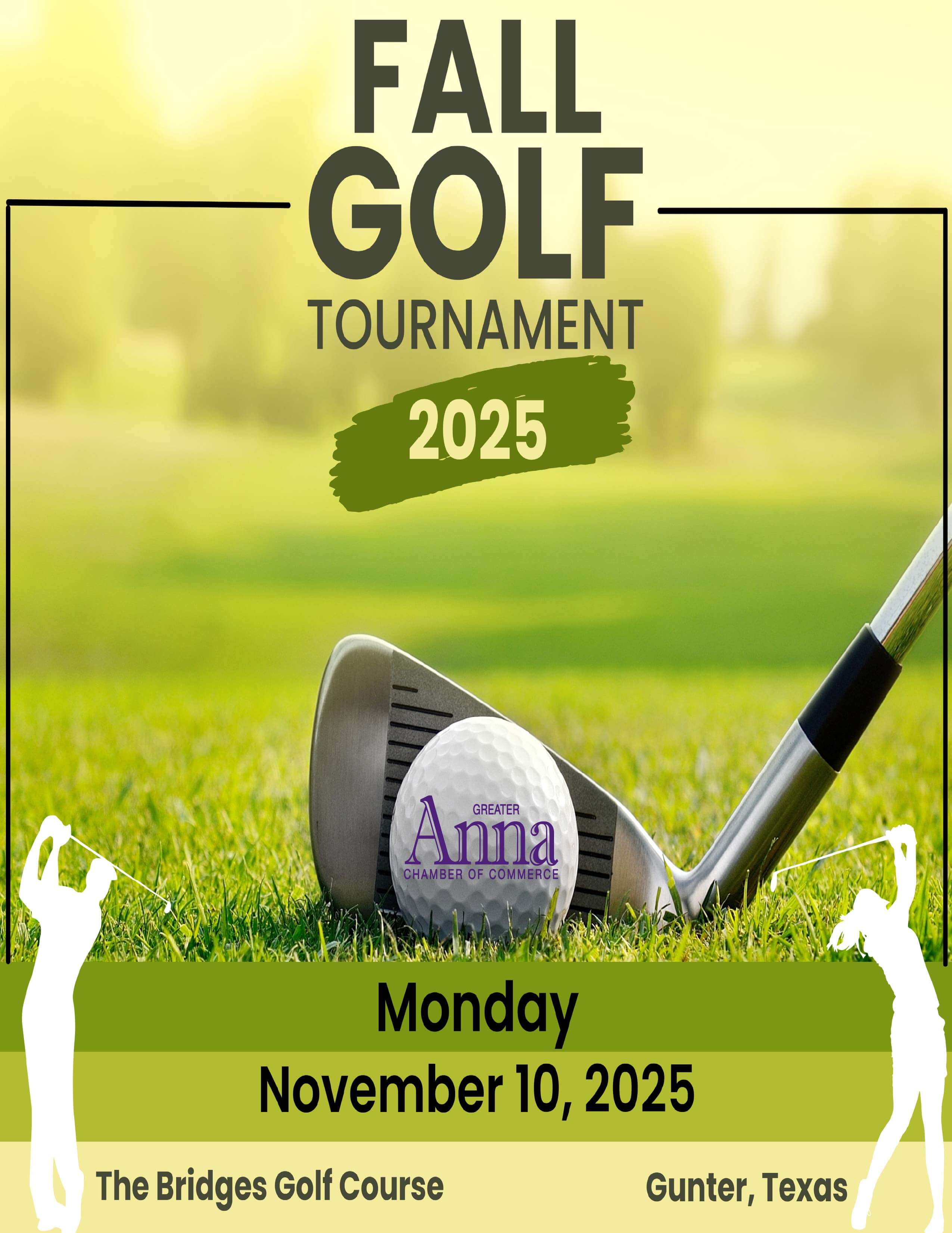 Fall Golf Tournament Flyer Website