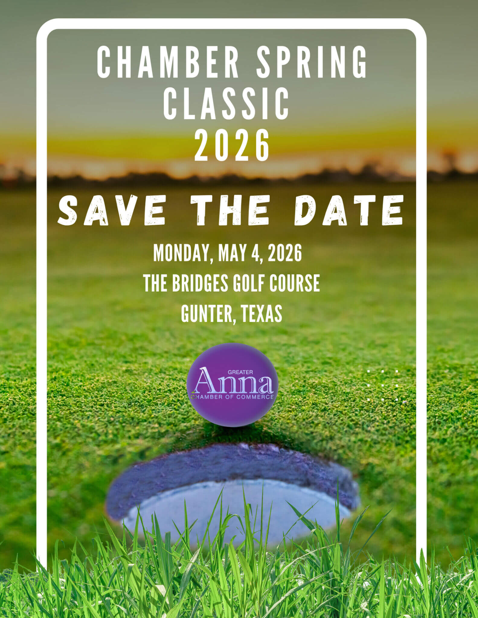 Green Minimalist Annual Golf Tournament Flyer small
