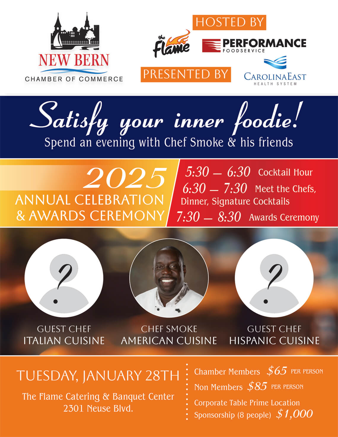 Jan 2025 - New Bern Chamber Annual Celebration 2025