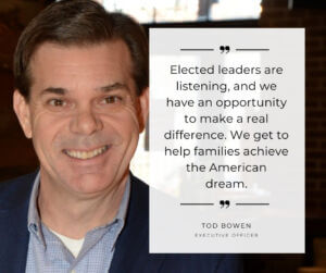 Tod Bowen, new executive officer