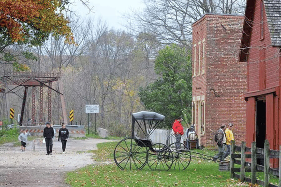 Heritage site at Historic Forestville.