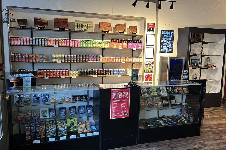 Inside of 5th Sun Gardens store in Lanesboro, MN