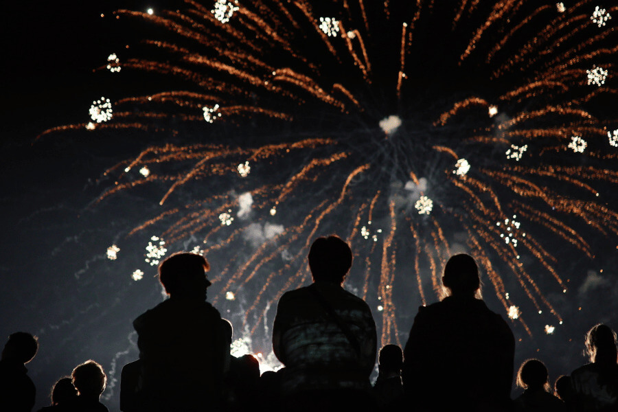 Fireworks display