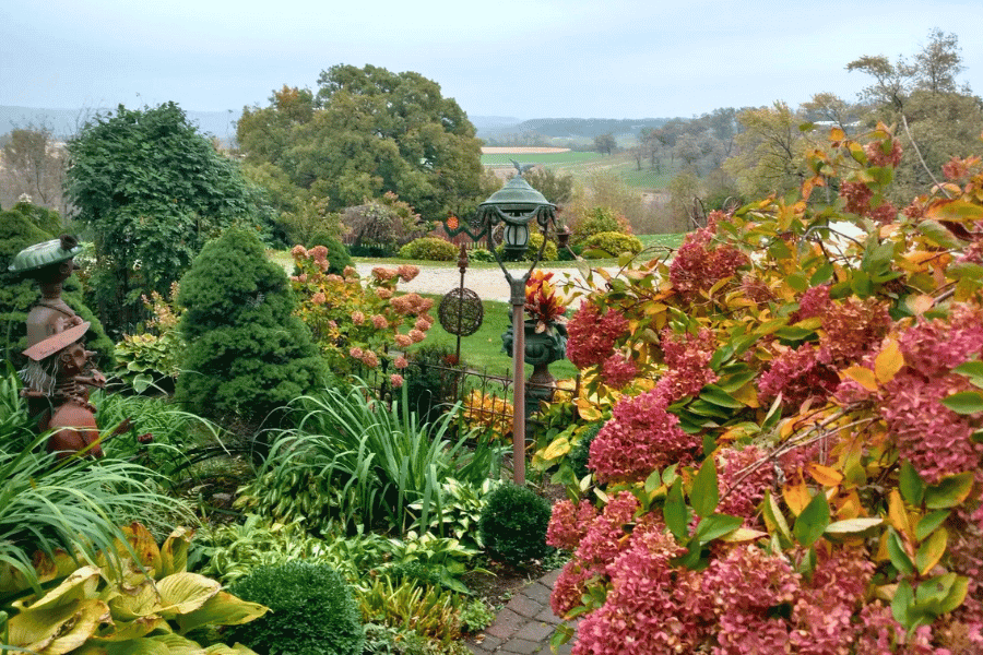 The immaculate grounds at Berwood Hill Inn