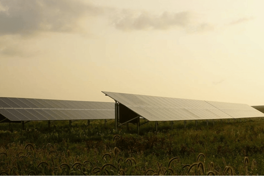 Solar panels at Niagara Cave