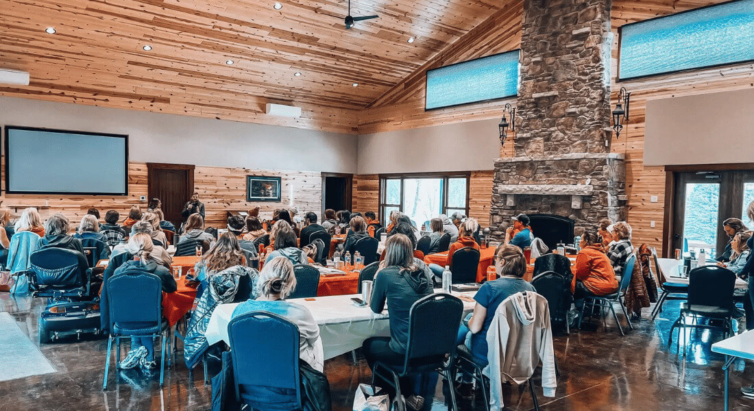 A retreat held at Cedar Valley Resort in Whalan, MN