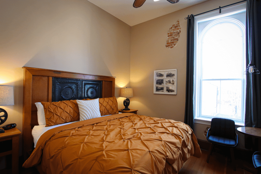 The King Room & Loft at Iron Horse Inn in Lanesboro, MN