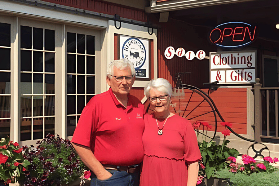 Stone Mill Hotel & Suites owners Rick and Cheryl Lamon