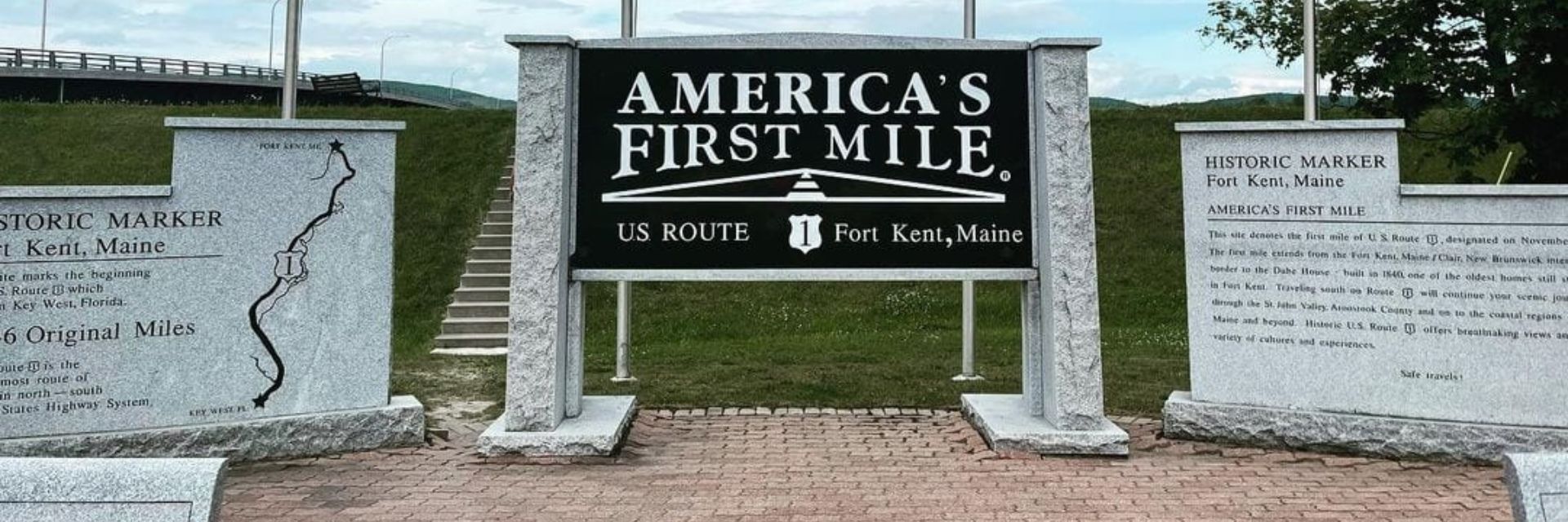 fort kent historic marker monument