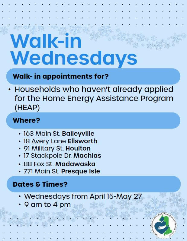Walk in Wednesdays