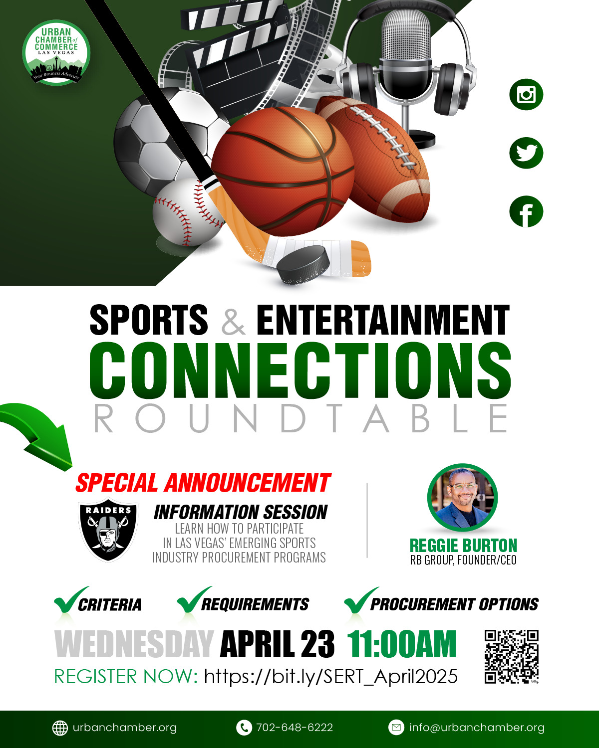 UCC SPORTS CONNECTIONS FLYER_ APRIL 23, 2025 - 11:00 AM - 12:30 PM