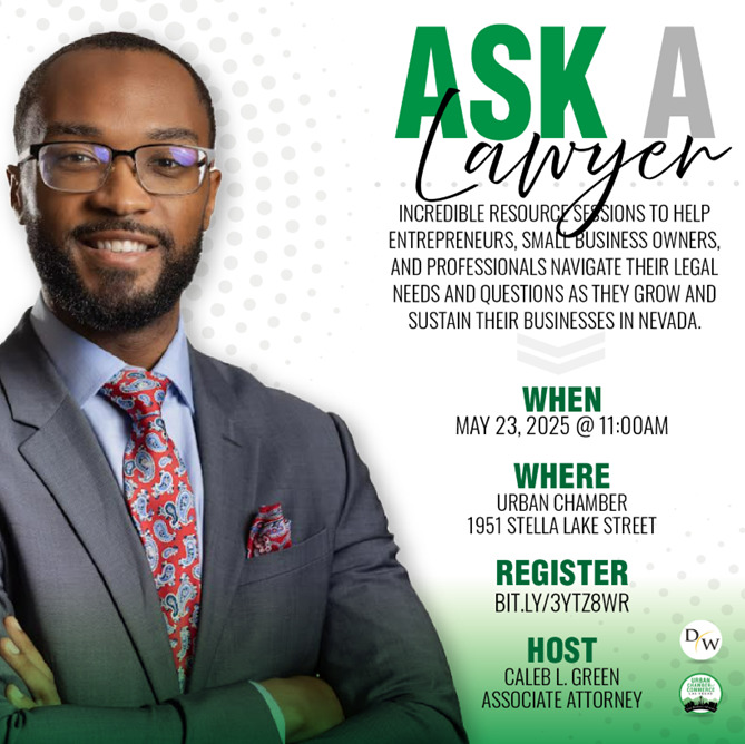 UCC Ask A Lawyer Flyer - 5.23.2025