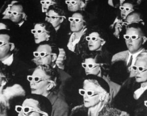 Viewers at 3D Movie