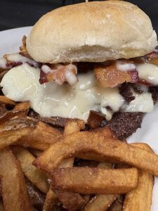 Maple Bacon Burger 1