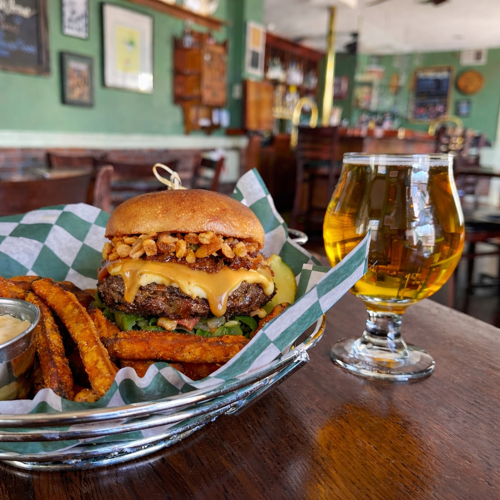 PB &amp; Jam Burger - Jasper Murdock's